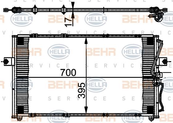 Hella 8FC 351 302-011 Cooler Module 8FC351302011: Buy near me in Poland at 2407.PL - Good price!