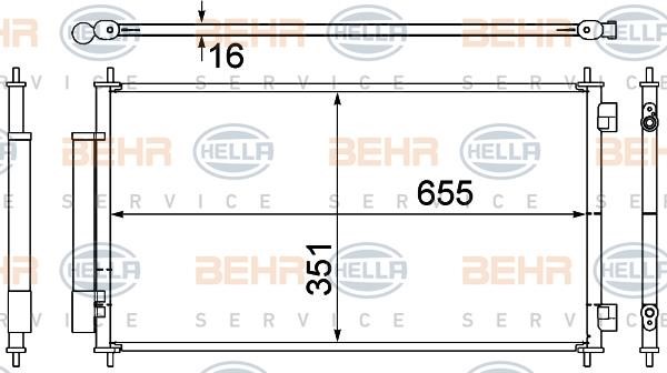 Hella 8FC 351 308-781 Kühlmodul 8FC351308781: Kaufen Sie zu einem guten Preis in Polen bei 2407.PL!