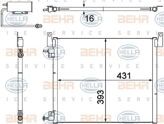 Hella 8FC 351 304-481 Kühlmodul 8FC351304481: Kaufen Sie zu einem guten Preis in Polen bei 2407.PL!