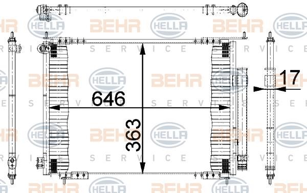 Hella 8FC 351 318-061 Kühlmodul 8FC351318061: Kaufen Sie zu einem guten Preis in Polen bei 2407.PL!