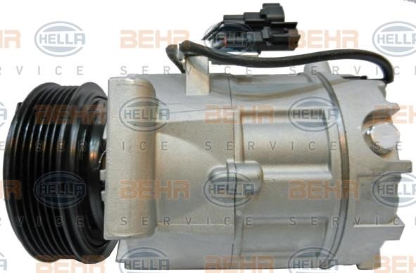 Hella 8FK 351 322-821 Compressor, air conditioning 8FK351322821: Buy near me in Poland at 2407.PL - Good price!