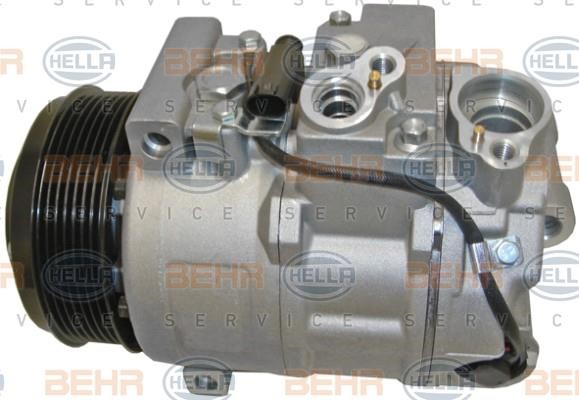 Hella 8FK 351 322-911 Compressor, air conditioning 8FK351322911: Buy near me in Poland at 2407.PL - Good price!