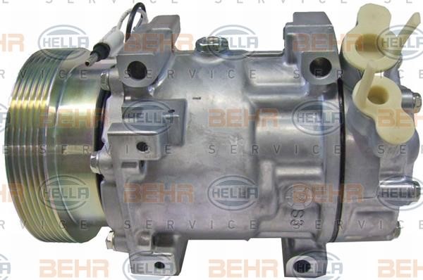 Hella 8FK 351 334-681 Compressor, air conditioning 8FK351334681: Buy near me in Poland at 2407.PL - Good price!