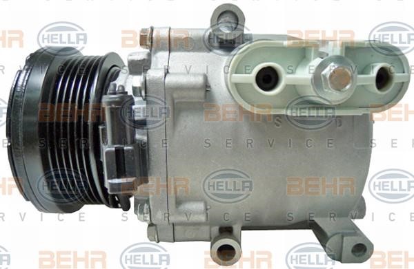 Hella 8FK 351 334-831 Compressor, air conditioning 8FK351334831: Buy near me in Poland at 2407.PL - Good price!
