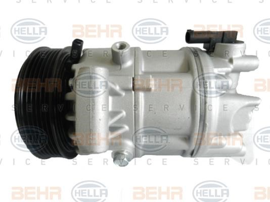 Hella 8FK 351 340-831 Компрессор кондиционера 8FK351340831: Отличная цена - Купить в Польше на 2407.PL!