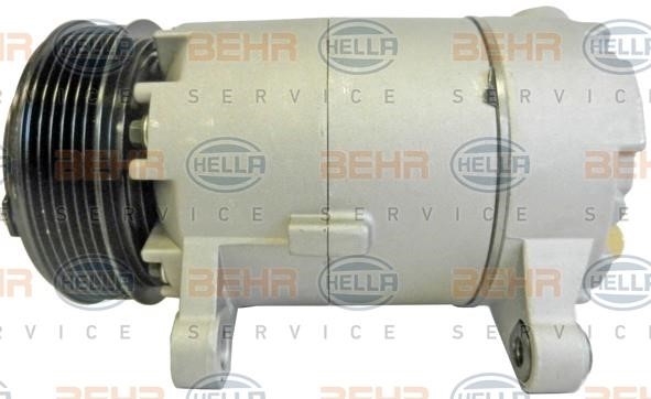 Hella 8FK 351 339-741 Compressor, air conditioning 8FK351339741: Buy near me in Poland at 2407.PL - Good price!
