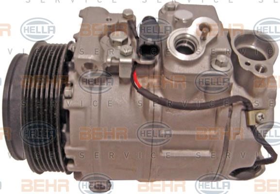 Hella 8FK 351 340-901 Compressor, air conditioning 8FK351340901: Buy near me in Poland at 2407.PL - Good price!