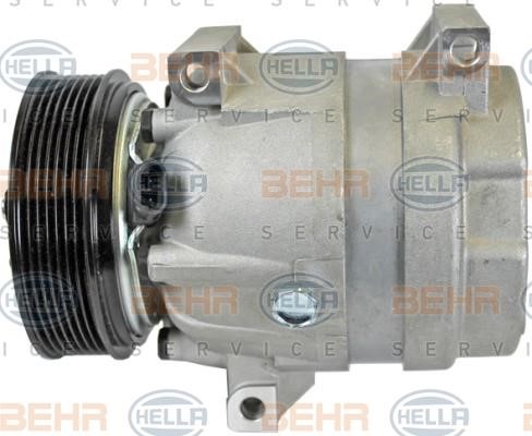Hella 8FK 351 340-981 Compressor, air conditioning 8FK351340981: Buy near me in Poland at 2407.PL - Good price!