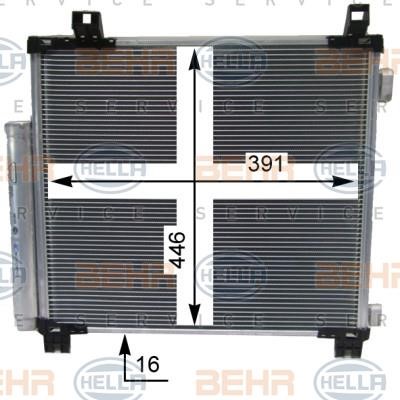 Hella 8FC 351 343-704 Cooler Module 8FC351343704: Buy near me in Poland at 2407.PL - Good price!