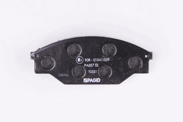 Тормозные колодки дисковые, комплект Hella 8DB 355 006-121