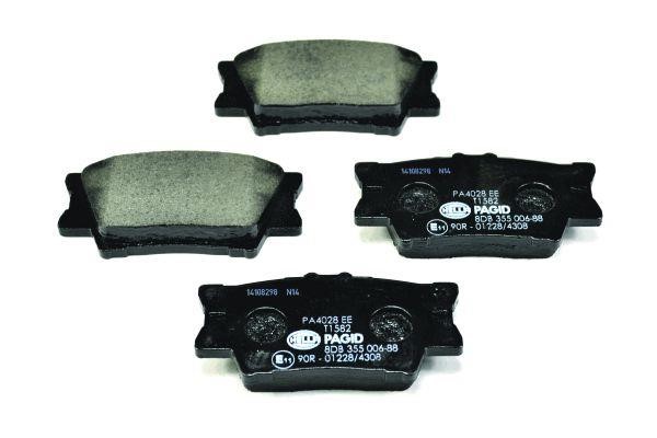 Hella 8DB 355 006-881 Brake Pad Set, disc brake 8DB355006881: Buy near me in Poland at 2407.PL - Good price!