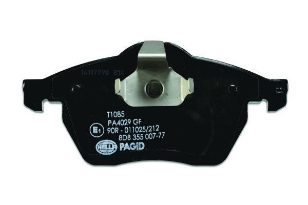Brake Pad Set, disc brake Hella 8DB 355 007-771