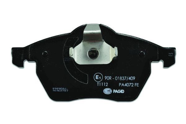 Brake Pad Set, disc brake Hella 8DB 355 008-041