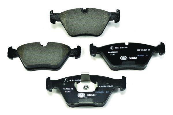 Hella 8DB 355 009-001 Brake Pad Set, disc brake 8DB355009001: Buy near me in Poland at 2407.PL - Good price!