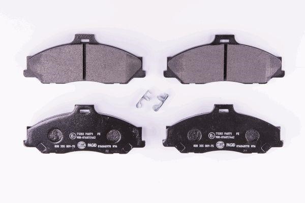 Hella 8DB 355 009-751 Brake Pad Set, disc brake 8DB355009751: Buy near me in Poland at 2407.PL - Good price!