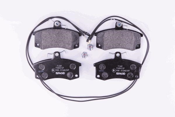 Hella 8DB 355 010-341 Brake Pad Set, disc brake 8DB355010341: Buy near me in Poland at 2407.PL - Good price!