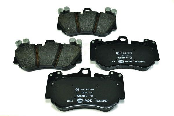Hella 8DB 355 011-011 Brake Pad Set, disc brake 8DB355011011: Buy near me in Poland at 2407.PL - Good price!
