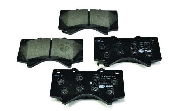 Hella 8DB 355 013-151 Brake Pad Set, disc brake 8DB355013151: Buy near me in Poland at 2407.PL - Good price!