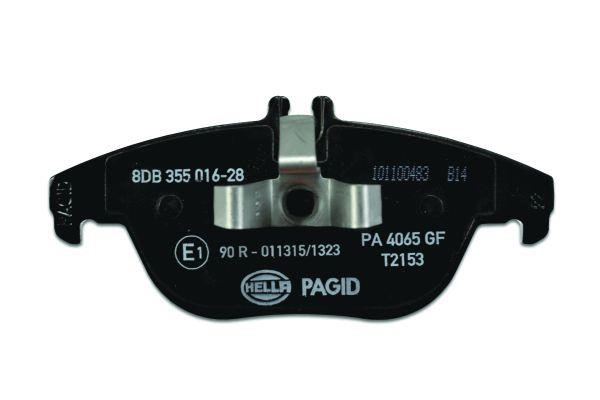 Brake Pad Set, disc brake Hella 8DB 355 016-281