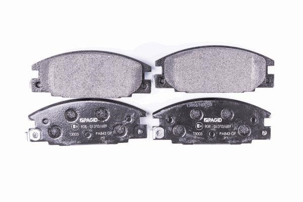 Hella 8DB 355 016-341 Brake Pad Set, disc brake 8DB355016341: Buy near me in Poland at 2407.PL - Good price!