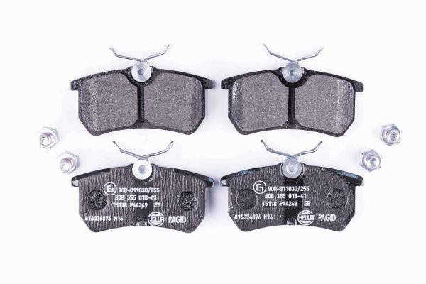 Hella 8DB 355 018-411 Brake Pad Set, disc brake 8DB355018411: Buy near me in Poland at 2407.PL - Good price!