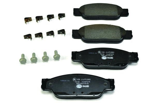Hella 8DB 355 018-551 Brake Pad Set, disc brake 8DB355018551: Buy near me in Poland at 2407.PL - Good price!