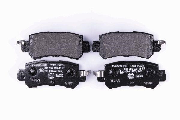 Hella 8DB 355 020-151 Brake Pad Set, disc brake 8DB355020151: Buy near me in Poland at 2407.PL - Good price!