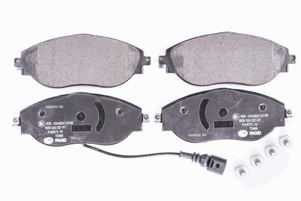 Hella 8DB 355 021-971 Brake Pad Set, disc brake 8DB355021971: Buy near me in Poland at 2407.PL - Good price!