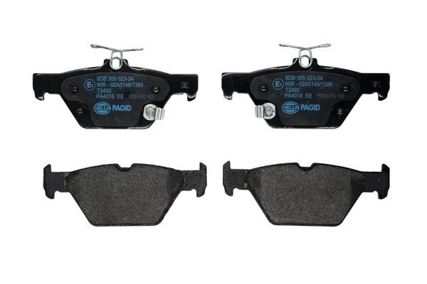 Hella 8DB 355 023-341 Brake Pad Set, disc brake 8DB355023341: Buy near me in Poland at 2407.PL - Good price!