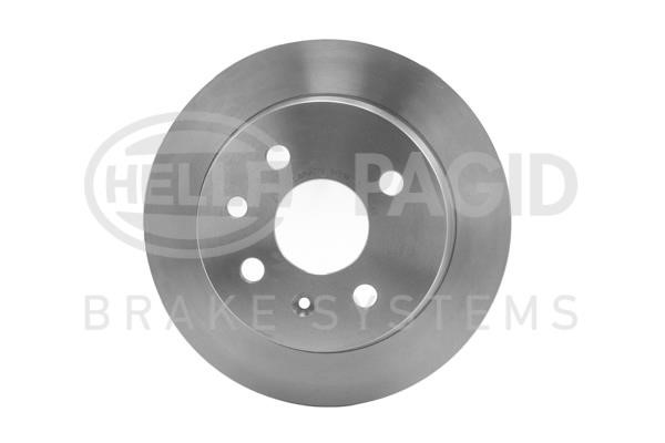 Hella 8DD 355 102-731 Rear brake disc, non-ventilated 8DD355102731: Buy near me at 2407.PL in Poland at an Affordable price!