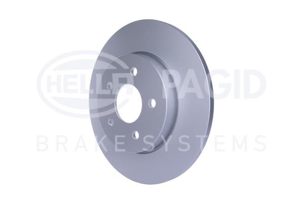 Тормозной диск задний невентилируемый Hella 8DD 355 108-061