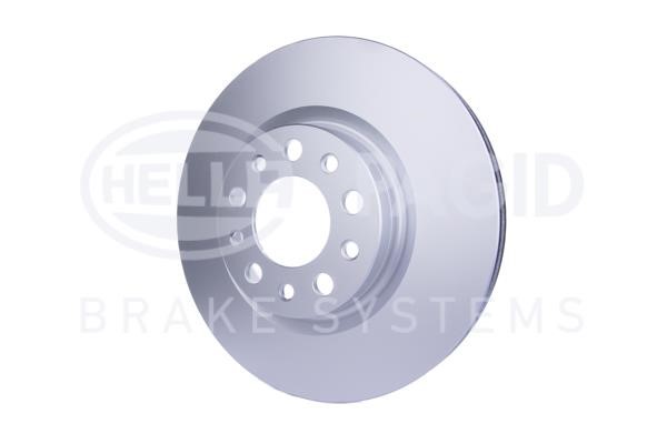 Rear ventilated brake disc Hella 8DD 355 116-691