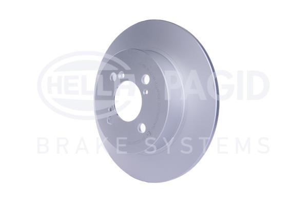 Тормозной диск задний невентилируемый Hella 8DD 355 117-301