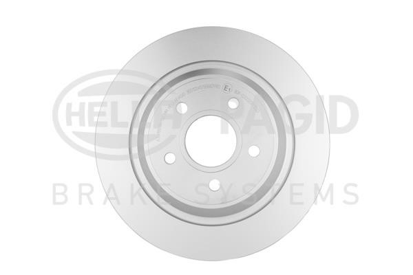 Hella 8DD 355 122-451 Rear brake disc, non-ventilated 8DD355122451: Buy near me in Poland at 2407.PL - Good price!