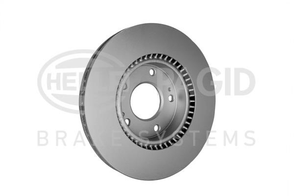 Front brake disc ventilated Hella 8DD 355 122-341