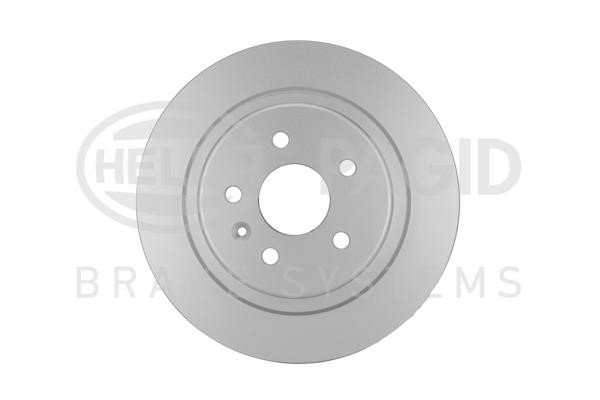 Hella 8DD 355 122-741 Rear brake disc, non-ventilated 8DD355122741: Buy near me in Poland at 2407.PL - Good price!