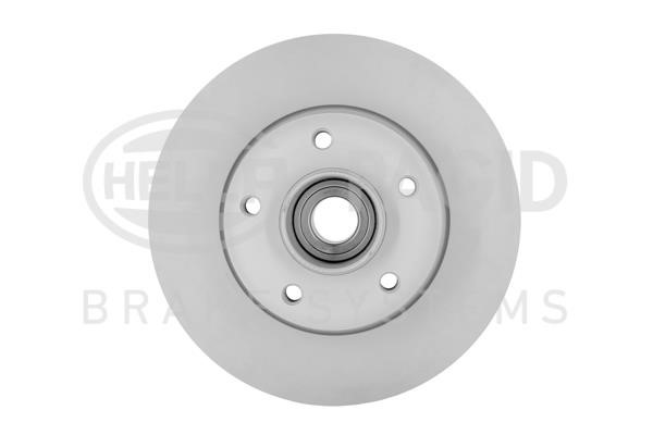 Hella 8DD 355 123-251 Rear brake disc, non-ventilated 8DD355123251: Buy near me at 2407.PL in Poland at an Affordable price!