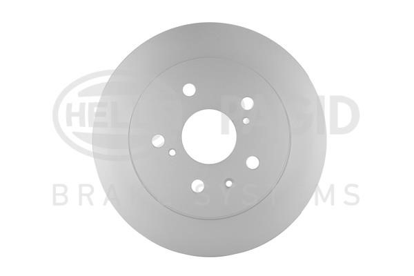 Hella 8DD 355 123-021 Rear brake disc, non-ventilated 8DD355123021: Buy near me in Poland at 2407.PL - Good price!