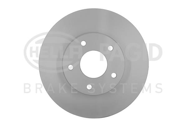 Hella 8DD 355 127-681 Front brake disc ventilated 8DD355127681: Buy near me in Poland at 2407.PL - Good price!