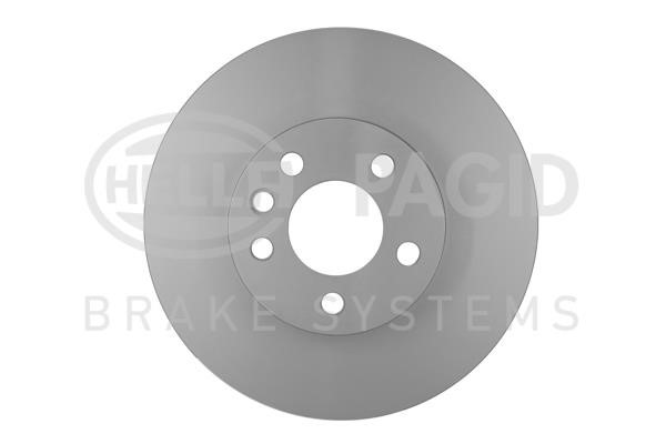Hella 8DD 355 127-701 Front brake disc ventilated 8DD355127701: Buy near me in Poland at 2407.PL - Good price!
