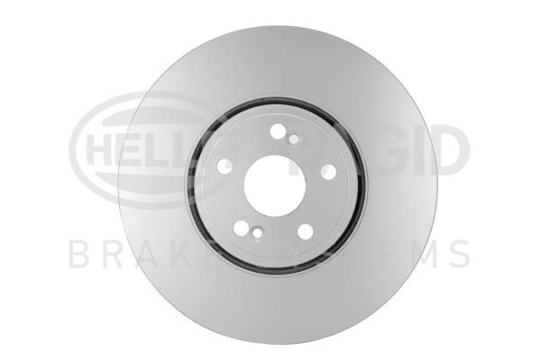 Hella 8DD 355 127-891 Front brake disc ventilated 8DD355127891: Buy near me in Poland at 2407.PL - Good price!