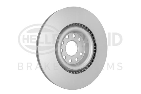 Front brake disc ventilated Hella 8DD 355 127-981