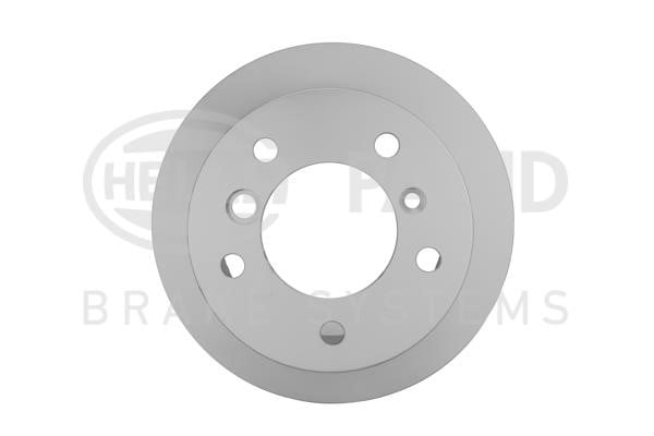 Hella 8DD 355 128-401 Rear brake disc, non-ventilated 8DD355128401: Buy near me at 2407.PL in Poland at an Affordable price!