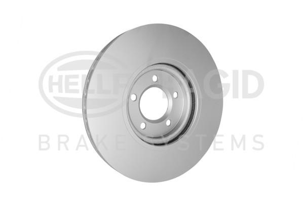 Front brake disc ventilated Hella 8DD 355 128-691