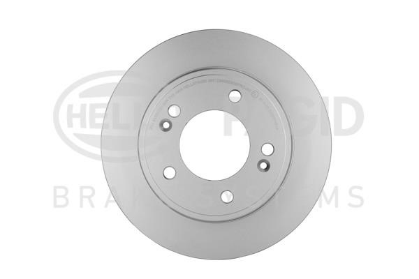Hella 8DD 355 129-451 Rear brake disc, non-ventilated 8DD355129451: Buy near me at 2407.PL in Poland at an Affordable price!