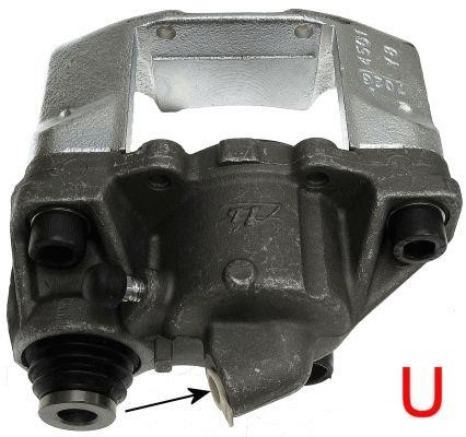 Hella 8AC 355 386-131 Brake caliper 8AC355386131: Buy near me in Poland at 2407.PL - Good price!