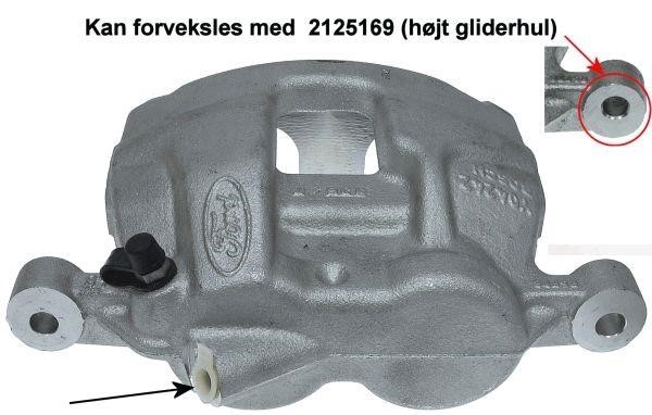 Hella 8AC 355 387-311 Brake caliper 8AC355387311: Buy near me in Poland at 2407.PL - Good price!
