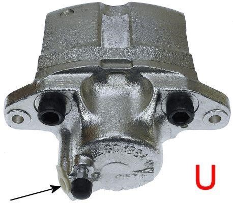 Hella 8AC 355 387-571 Brake caliper 8AC355387571: Buy near me at 2407.PL in Poland at an Affordable price!