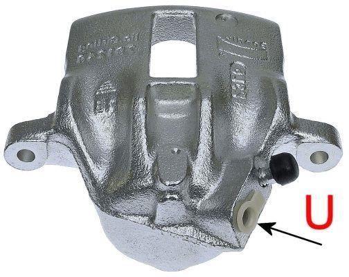 Hella 8AC 355 389-441 Brake caliper 8AC355389441: Buy near me at 2407.PL in Poland at an Affordable price!