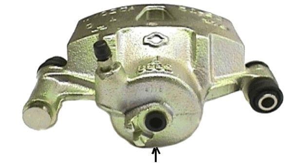 Hella 8AC 355 388-381 Brake caliper 8AC355388381: Buy near me at 2407.PL in Poland at an Affordable price!